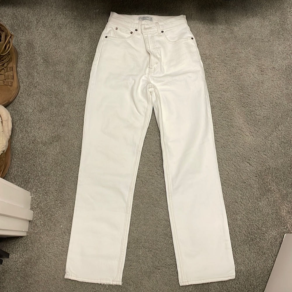 Abercrombie The 90s Straight Ultra High Rise